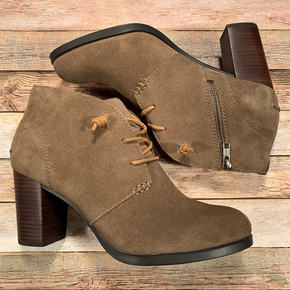 🆕 Sperry Top-Sider Dasher Gale Suede Ankle Bootie